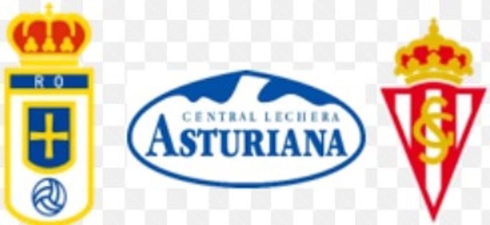 Central Lechera Asturiana, patrocinador oficial del Real Oviedo y el Real Sporting de Gijón.