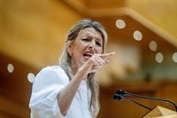 Díaz hace un llamamiento a "salir a defender la democracia" tras cuestionar el PP la limpieza de las elecciones