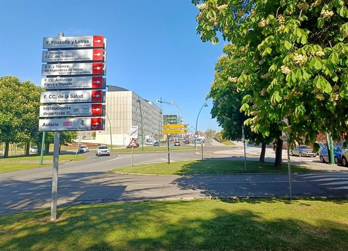 Imagen del Campus de Vegazana de la Universidad de León, cuyos estudiantes pueden optar a las ayudas del Ayuntamiento.