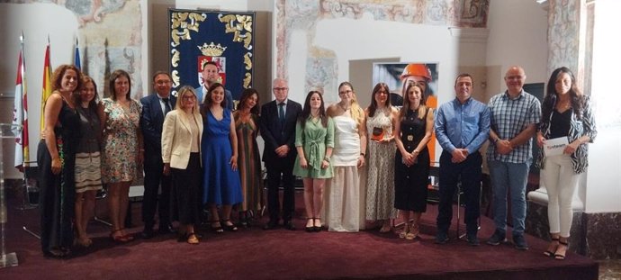 Foto de grupo en los premios FP Steam.