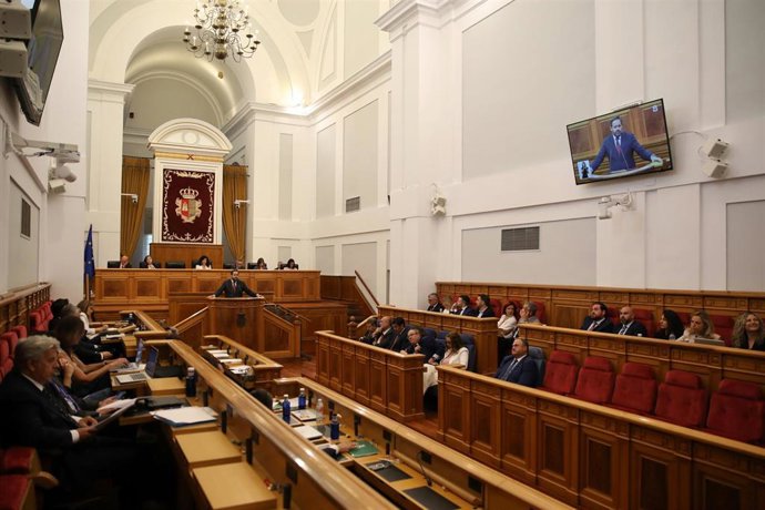 Pleno de las Cortes.