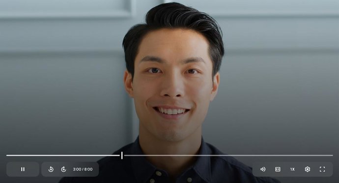 Reproductor de vídeo de Google Drive.