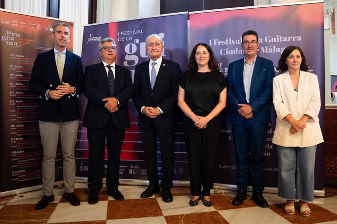Acto de presentación del I Festival de la Guitarra 'Ciudad de Málaga'