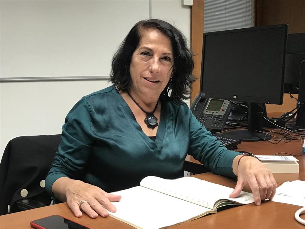 Archivo - La responsable de Organización de Adelante Andalucía, Mari García, en una imagen de archivo. 