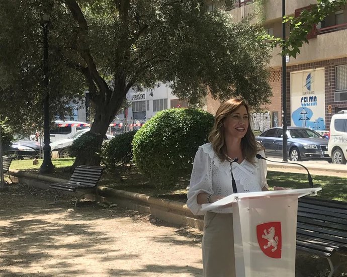 La alcaldesa de Zaragoza, Natalia Chueca