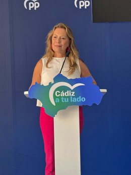 Macarena Lorente, diputada del PP por la provincia de Cádiz.