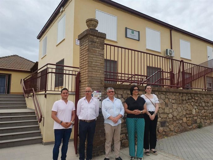 Visita de la Junta y el Ayuntamiento a la Escuela Infantil La Alcazaba de Guadix