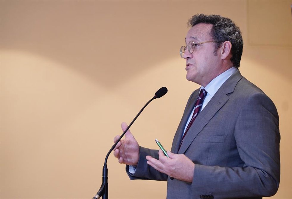 El fiscal general del Estado, Álvaro García Ortiz, clausura la escuela de verano del Ministerio Fiscal, en el Pazo de Mariñán, a 13 de junio de 2025, en Bergondo, A Coruña (España). El evento que comenzó el miércoles, 11 de junio, tiene como tema centra