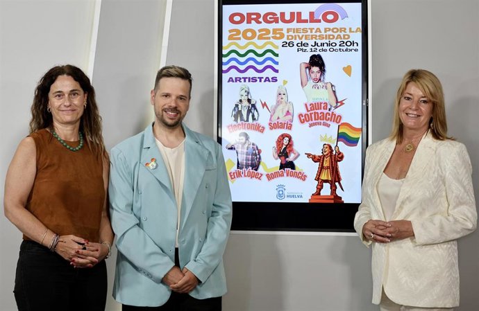 Presentación de las actividades en Huelva con motivo del Día del Orgullo.