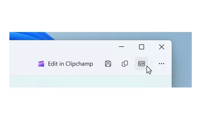 Crie GIFs com a ferramenta Snipping do Windows.