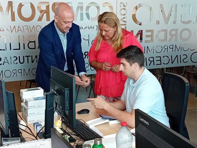 Visita a la sede de Clece