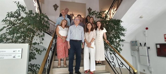 Romero y Botella (delante, centro) en la jornada formativa celebrada en Córdoba.