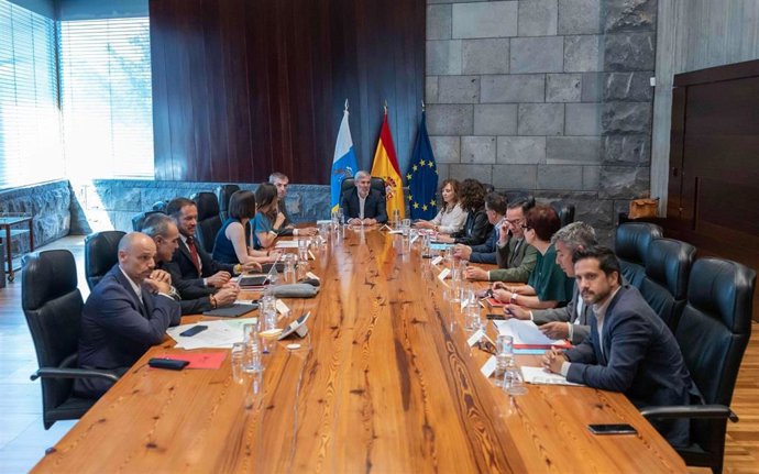 Reunión del Consejo de Gobierno de Canarias