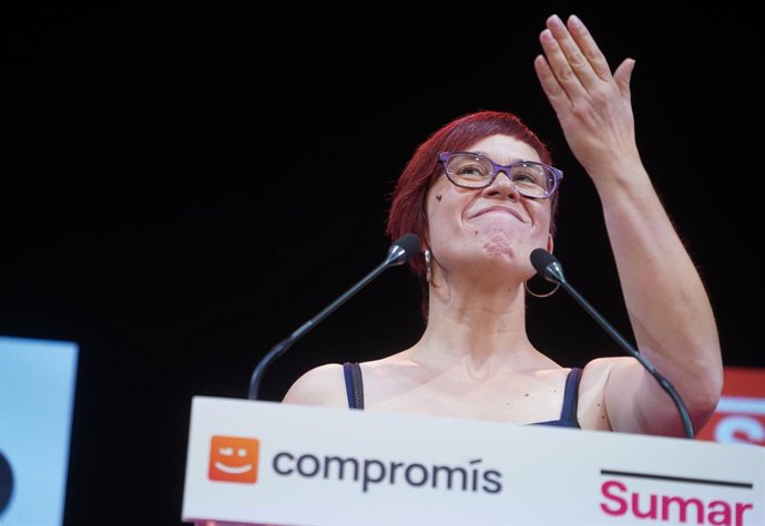 Archivo - Arxiu - La diputada de Compromís Àgueda Micó