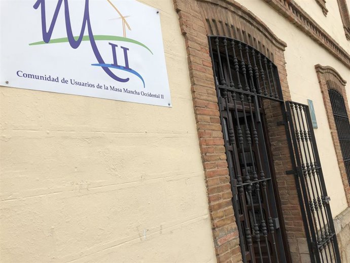 Archivo - Sede de la Comunidad de Usuarios de Aguas Subterráneas (CUAS) Mancha Occidental II.
