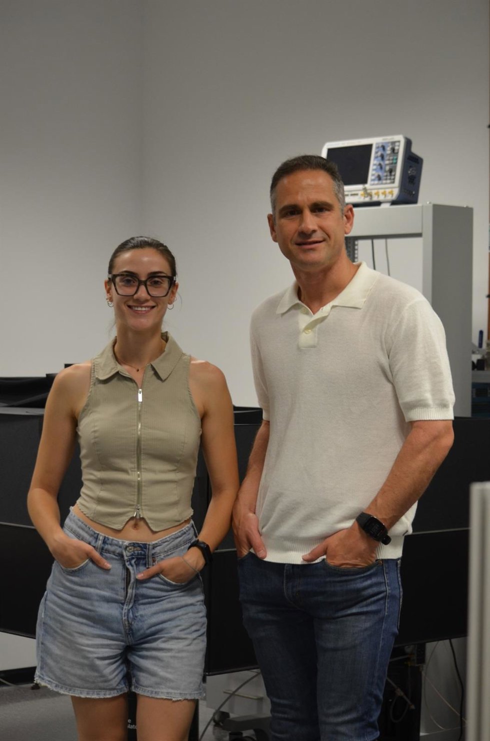 Imagen De Los Investigadores Javier Prior Y Ana Teresa Gea