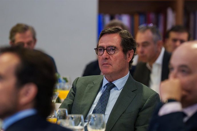 El presidente de la CEOE, Antonio Garamendi.