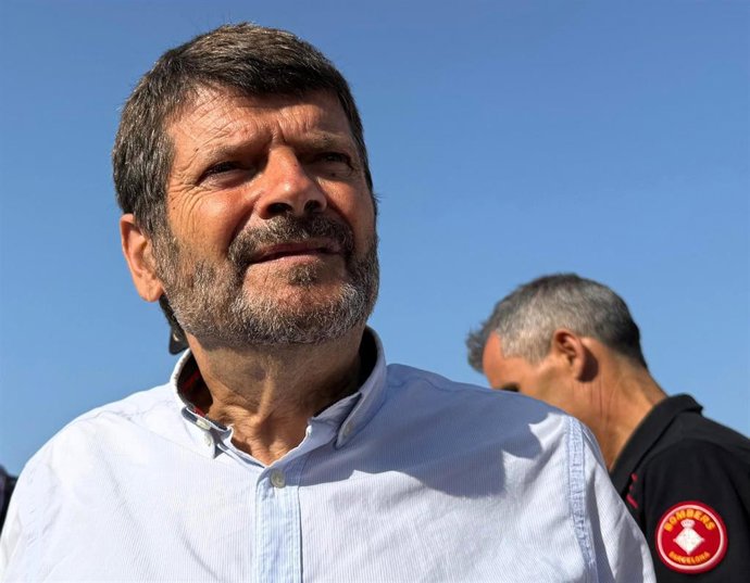 El teniente de alcalde de Seguridad del Ayuntamiento de Barcelona, Albert Batlle