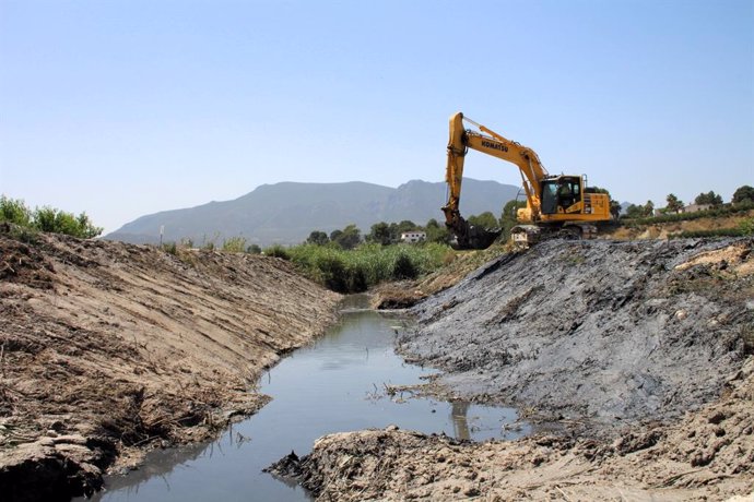 La CHS avança amb els treballs d'emergència en diversos punts del riu Segura i els seus afluents