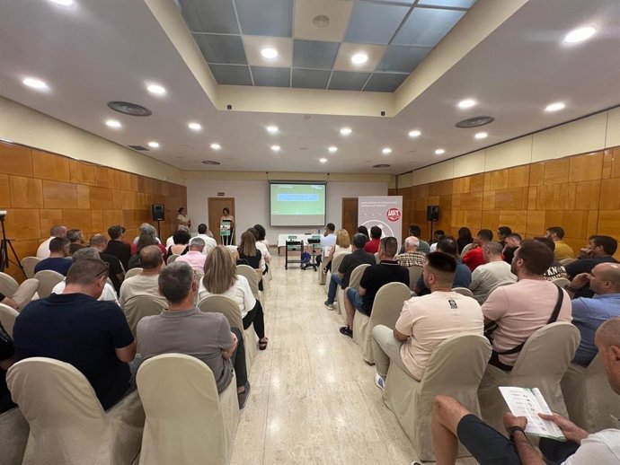UGT celebra en Ciudad la jornada 'Seguridad y salud en el sector primario'.