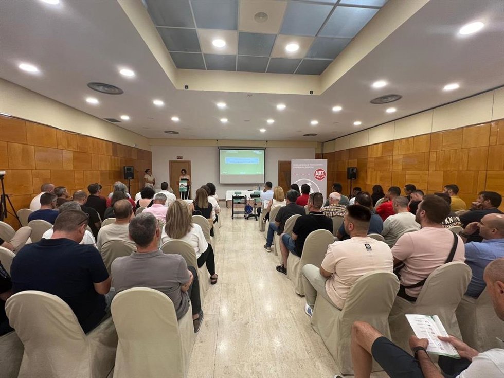 UGT celebra en Ciudad la jornada 'Seguridad y salud en el sector primario'.