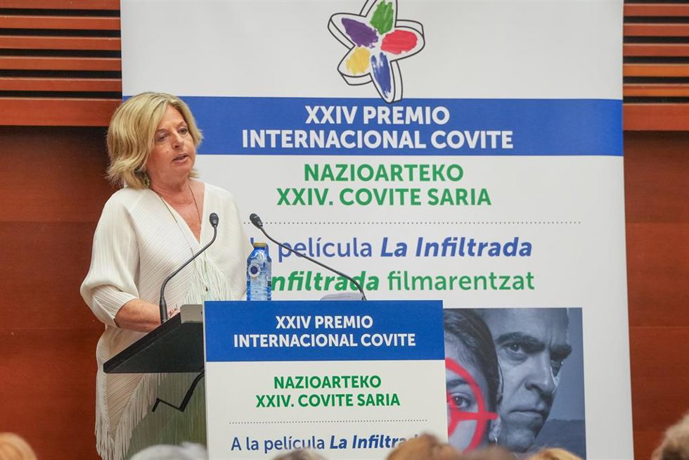 La presidenta de COVITE, Consuelo Ordóñez