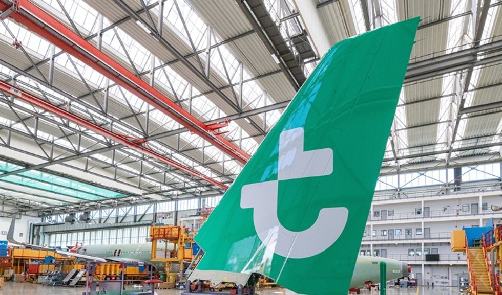 Nueva identidad de Transavia.