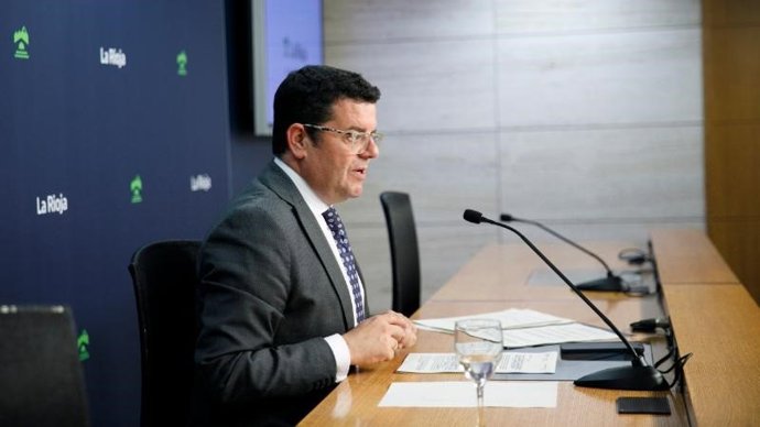 El portavoz del Gobierno de La Rioja, Alfonso Domínguez