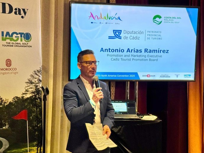 Presentación de la provincia como destino de golf en ls Convención Norteamericana de Turismo de Golf.