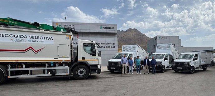 La Mancomunidad de la Costa del Sol amplía la flota de vehículos para la recogida selectiva
