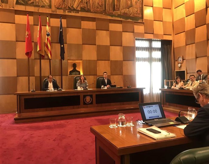 Pleno del Ayuntamiento de Zaragoza