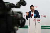 PSOE-A reclama a Moreno una "condena clara" a los "ataques machistas" a María Márquez y "agresiones" a sedes socialistas