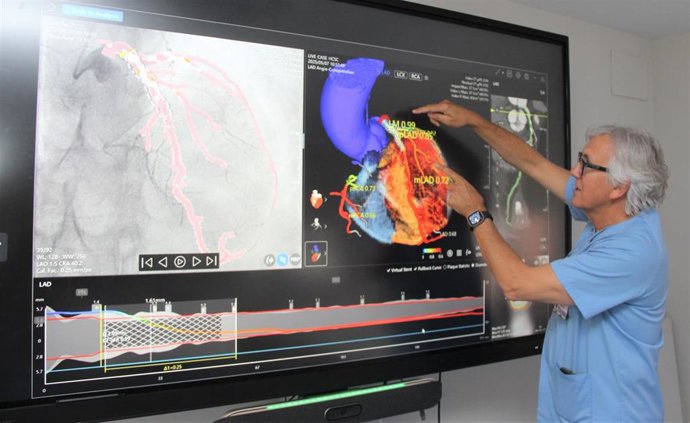 El jefe de Sección de Cardiología del Hospital Clínicos San Carlos, Javier Escaned