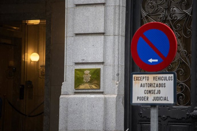 Archivo - La seu del Consell General del Poder Judicial (CGPJ)