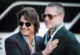 Foto: Así fue el reencuentro de Brad Pitt y Tom Cruise que pone fin a 30 años de (presunta) enemistad