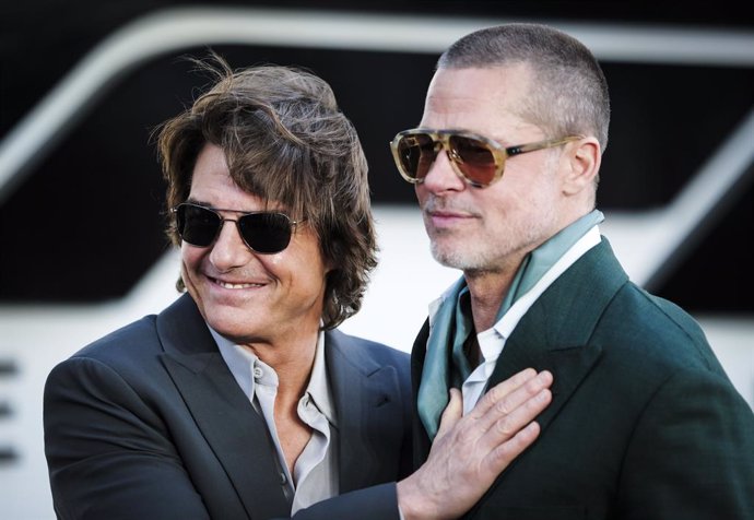 Así fue el reencuentro de Brad Pitt y Tom Cruise