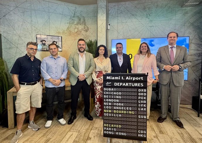 Sevilla sigue promocionando su proyecto de conexión aérea con Miami