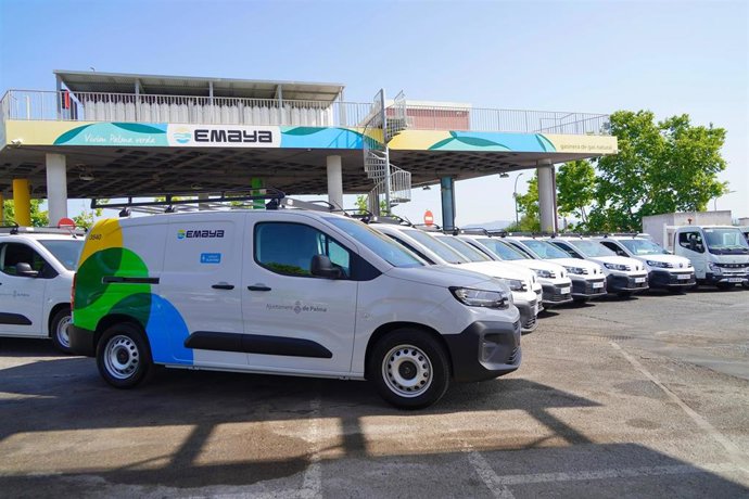 Nueva flota de vehículos de Emaya.