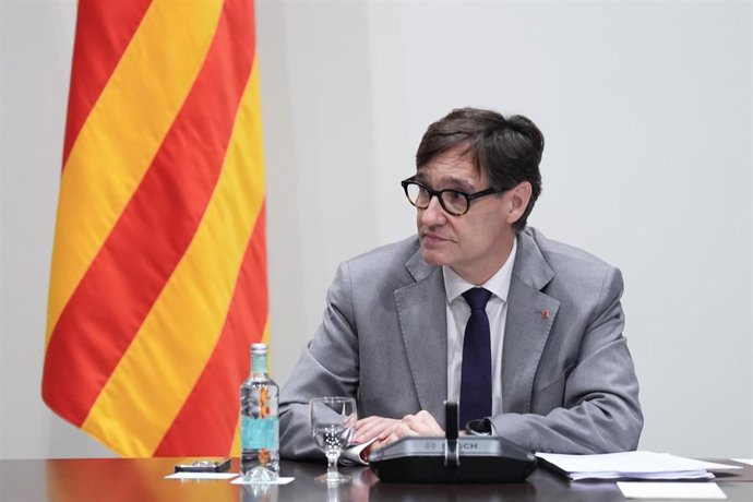 El presidente de la Generalitat de Catalunya, Salvador Illa