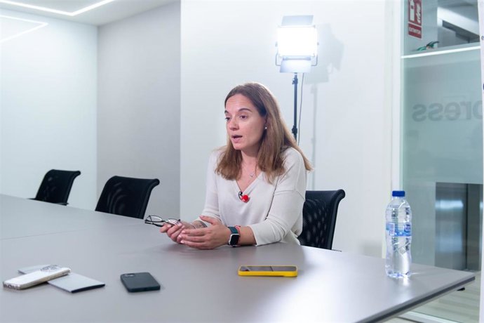 Archivo - La alcaldesa de Getafe, Sara Hernández.