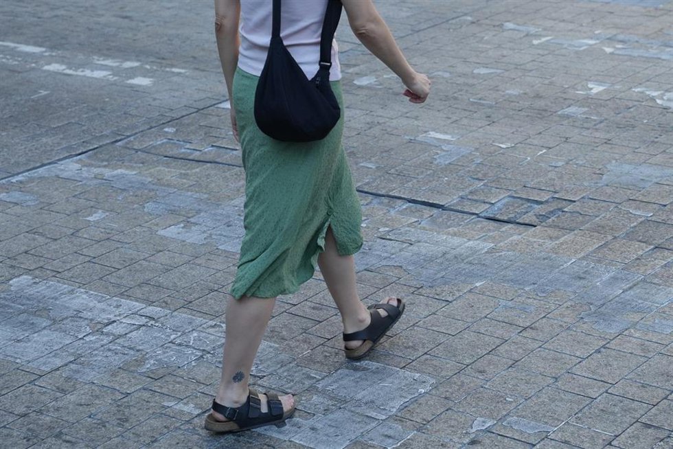 Una mujer en Barcelona