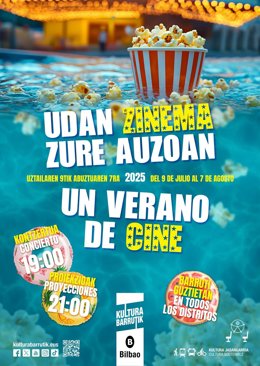 Cartel del programa "Un verano de cine"