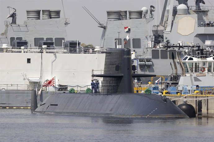 Archivo - Imagen de archivo de un submarino de Japón.