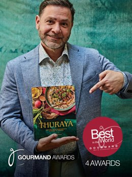A Taste of Victory: Jordanian-Canadian author Nadeem Mansour takes the stage in Lisbon to accept four 'Best in the World' honors at the Gourmand World Cookbook Awards — including top prize for Best Mediterranean Book — for his deeply personal culinary mem