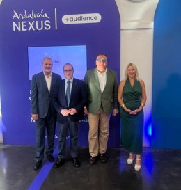 La concejala de Presidencia de Jaén, María Espejo, en la presentación de Andalucía Nexus.