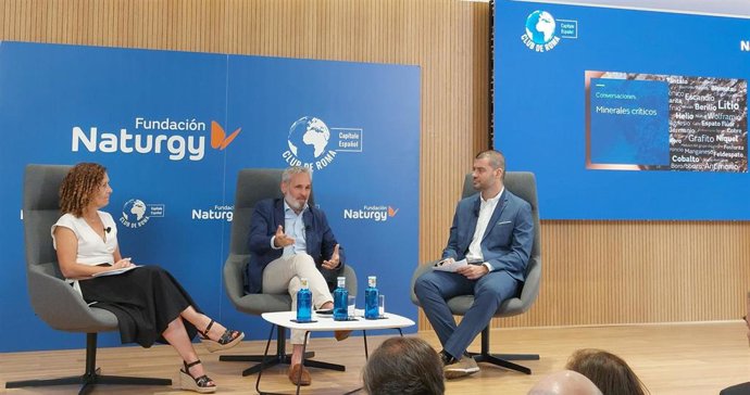 Jornada 'Conversaciones entre expertos' centrada en minerales críticos organizada por Fundación Naturgy junto al Capítulo Español del Club de Roma.