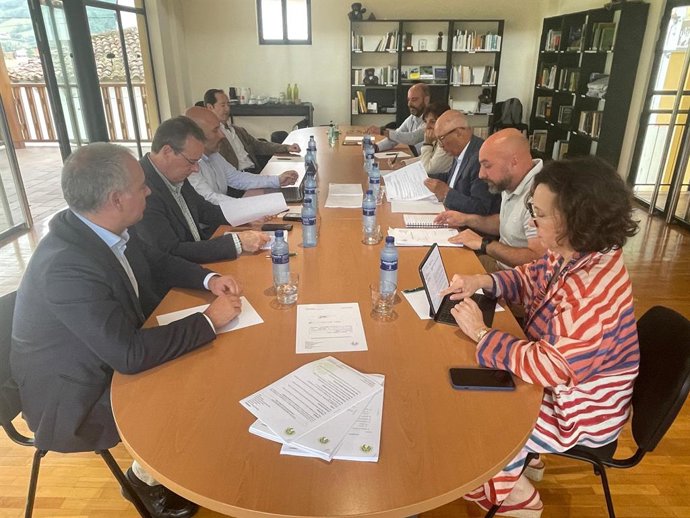 Reunión del patronato de la Fundación Oso de Asturias.
