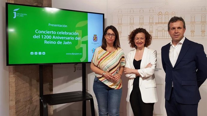 Presentación del concierto de la Orquesta Filarmónica de Málaga con motivo del 1.200 aniversario de la capitalidad de Jaén.