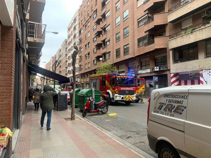 Archivo - Intervención de los bomberos