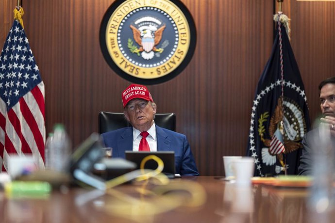 Donald Trump, president d'Estats Units.